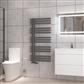 Hurley 1200 x 600 Towel Rail Matt Anthracite 