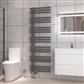 Hurley 1800 x 600 Towel Rail Matt Anthracite 