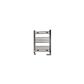 Westward 600 x 500 Straight Multirail Chrome