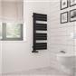 Helmsley 1150 x 500 Towel Rail Matt Black