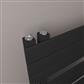 Helmsley 1400 x 500 Towel Rail Matt Black