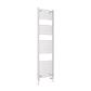 Wingrave Curved Multirail 1800 x 500 Gloss White