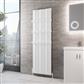 Fairford 1800 x 565 Aluminium Radiator Matt White