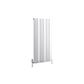 Fairford 1200 x 565 Aluminium Radiator Matt White