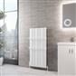 Fairford 1200 x 565 Aluminium Radiator Matt White