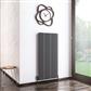 Fairford 1200 x 565 Aluminium Radiator Matt Anthracite