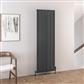 Malmesbury 1800 x 565 Aluminium Radiator Matt Anthracite