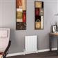 Charlton 600 x 470 Aluminium Radiator Matt White