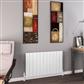 Charlton 600 x 1040 Aluminium Radiator Matt White