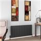 Charlton 600 x 1230 Aluminium Radiator Matt Anthracite