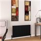 Charlton 600 x 1040 Aluminium Radiator Matt Black