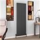 Charlton 1800 x 565 Aluminium Radiator Matt Anthracite