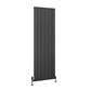 Charlton 1800 x 565 Aluminium Radiator Matt Anthracite