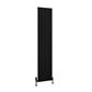 Charlton 1800 x 375 Aluminium Radiator Matt Black