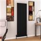 Charlton 1800 x 565 Aluminium Radiator Matt Black