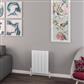 Withington 600 x 470 Aluminium Radiator Matt White