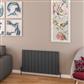 Withington 600 x 1040 Aluminium Radiator Matt Anthracite