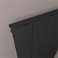 Withington 600 x 470 Aluminium Radiator Matt Black