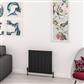 Withington 600 x 660 Aluminium Radiator Matt Black