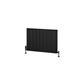 Withington 600 x 850 Aluminium Radiator Matt Black