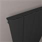 Withington 1800 x 375 Aluminium Radiator Matt Black