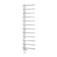 Marlow E-Style 1750 x 500 Towel Rail Matt White