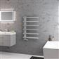 Marlow E-Style 850 x 600 Towel Rail Matt Grey