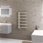 Marlow E-Style 850 x 500 Towel Rail Matt Cappuccino