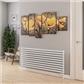 Murano 600 x 1400 Radiator Gloss White