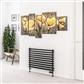 Murano 600 x 800 Radiator Matt Black