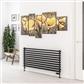 Murano 600 x 1200 Radiator Matt Black