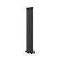 Murano 1800 x 310 Radiator Matt Black