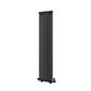 Murano 1800 x 410 Radiator Matt Black