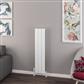 Withington 1200 x 280 Aluminium Radiator Matt White