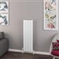 Withington 1200 x 375 Aluminium Radiator Matt White