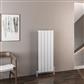 Malmesbury 1200 x 470 Aluminium Radiator Matt White