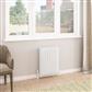 Witney 600 x 470 Aluminium Radiator Matt White