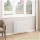 Witney 600 x 850 Aluminium Radiator Matt White