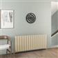 Malmesbury 600 x 1420 Aluminium Radiator Matt Cappuccino