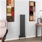 Charlton 1200 x 280 Aluminium Radiator Matt Anthracite