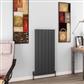 Charlton 1200 x 565 Aluminium Radiator Matt Anthracite