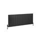 Charlton 600 x 1420 Aluminium Radiator Matt Anthracite