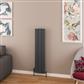 Withington 1200 x 280 Aluminium Radiator Matt Anthracite