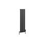 Malmesbury 1200 x 280 Aluminium Radiator Matt Anthracite