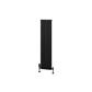 Withington 1200 x 280 Aluminium Radiator Matt Black