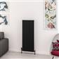 Withington 1200 x 470 Aluminium Radiator Matt Black