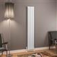 Tordino 1800 x 280 Aluminium Radiator Matt White