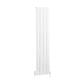 Tordino 1800 x 375 Aluminium Radiator Matt White