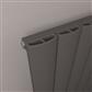 Tordino 600 x 470 Aluminium Radiator Matt Anthracite