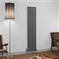 Tordino 1800 x 375 Aluminium Radiator Matt Anthracite